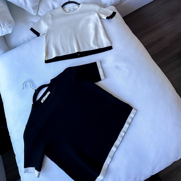 Zara Knit Top Bundle - M - Picture 3 of 7